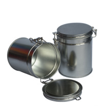 Metal Tin Box with Wire Lid for Tea Package